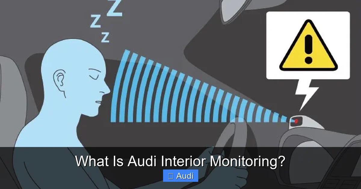 What Is Audi Interior Monitoring?