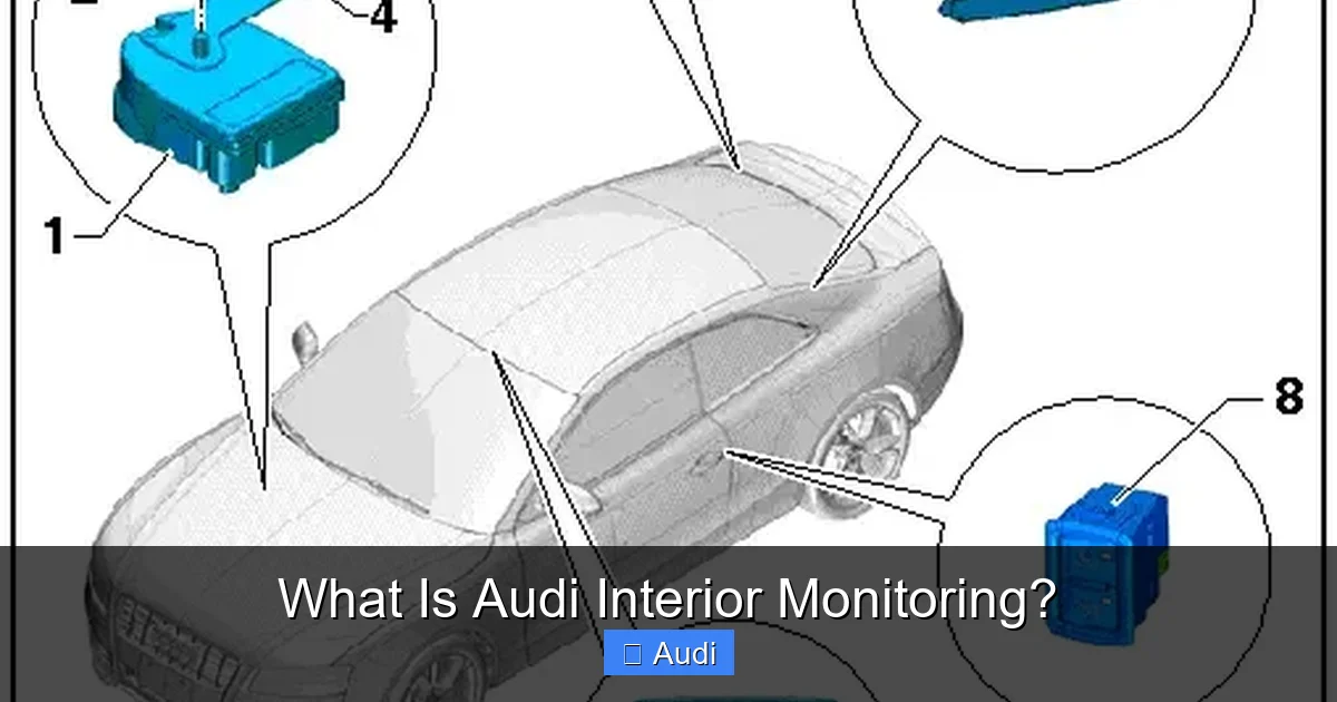 What Is Audi Interior Monitoring?