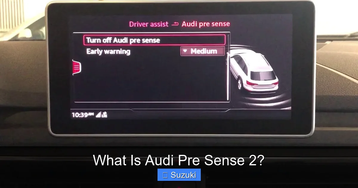 What Is Audi Pre Sense 2?