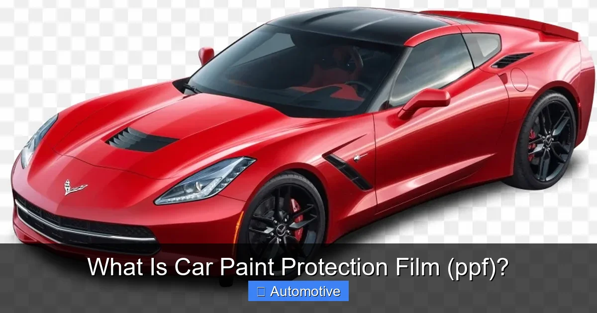 What Is Car Paint Protection Film (ppf)?