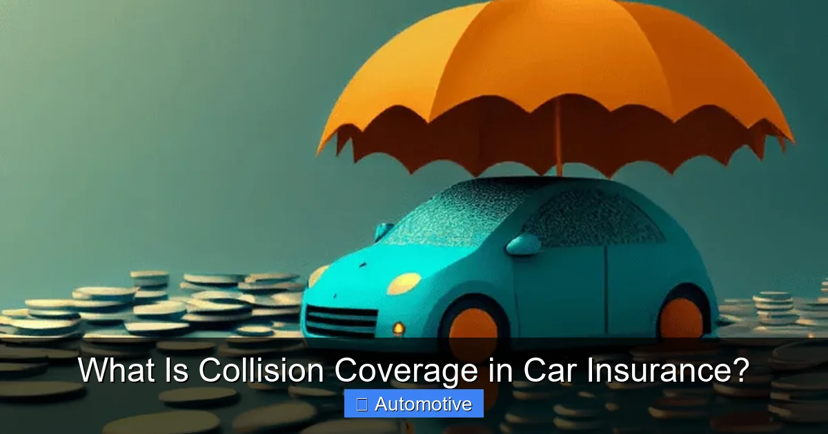 What Is Collision Coverage in Car Insurance?
