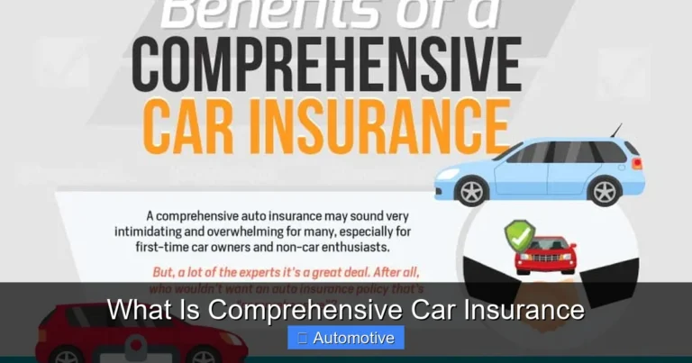 What Is Comprehensive Car Insurance