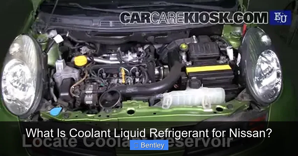 What Is Coolant Liquid Refrigerant for Nissan?