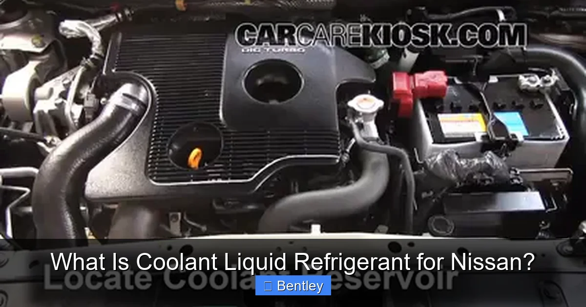 What Is Coolant Liquid Refrigerant for Nissan?