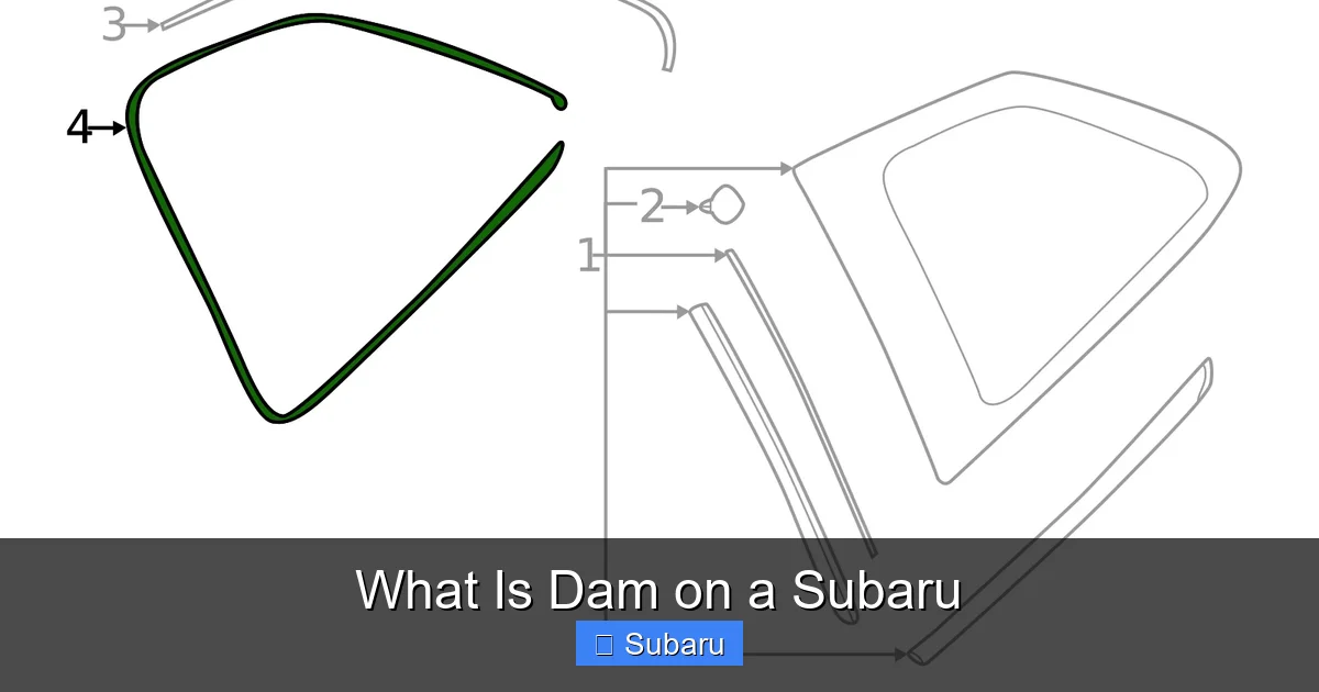 What Is Dam on a Subaru