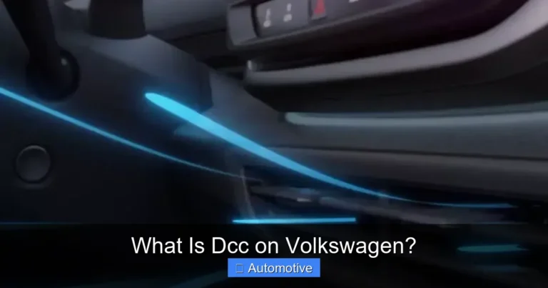 What Is Dcc on Volkswagen?