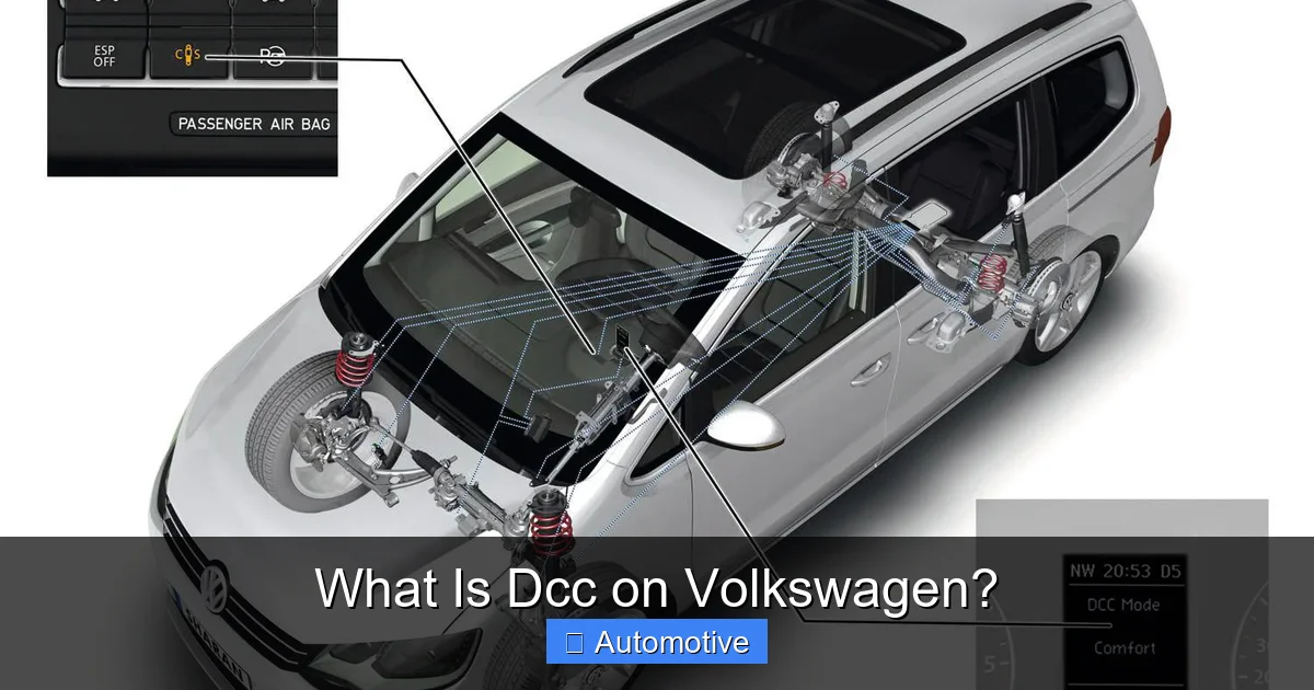 What Is Dcc on Volkswagen?