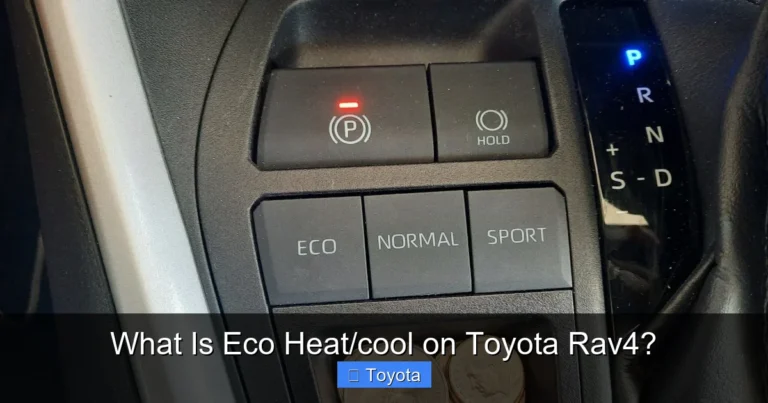 What Is Eco Heat/cool on Toyota Rav4?