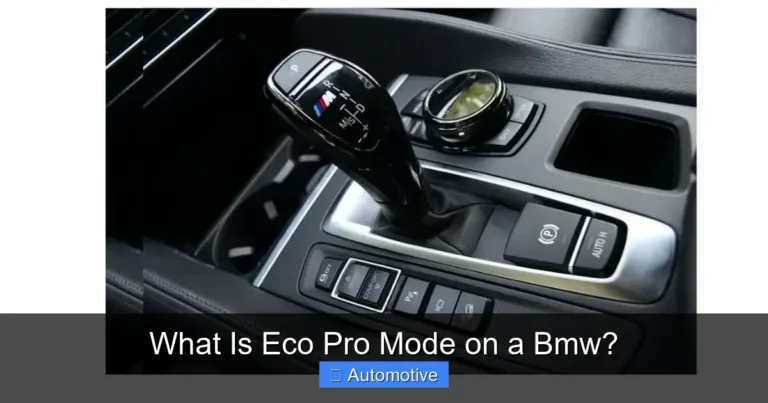 What Is Eco Pro Mode on a Bmw?