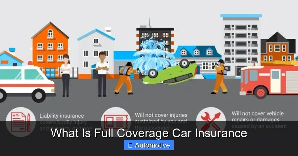 What Is Full Coverage Car Insurance