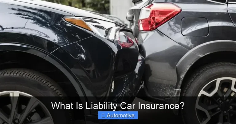 What Is Liability Car Insurance?
