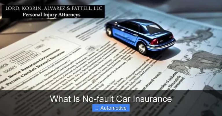 What Is No-fault Car Insurance