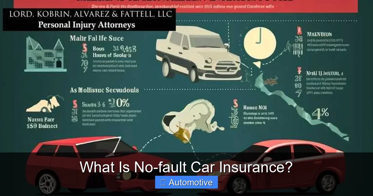 What Is No-fault Car Insurance?