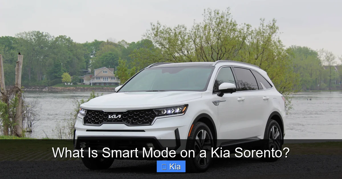 What Is Smart Mode on a Kia Sorento?