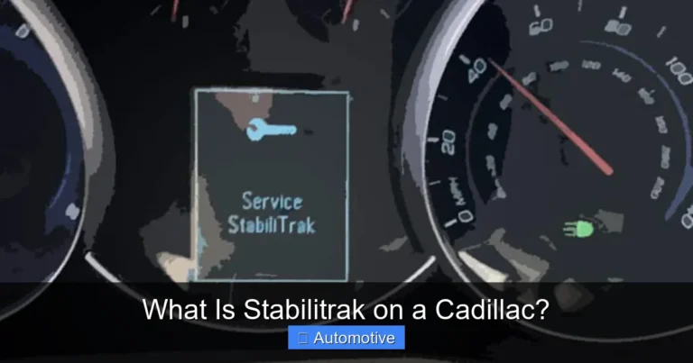 What Is Stabilitrak on a Cadillac?