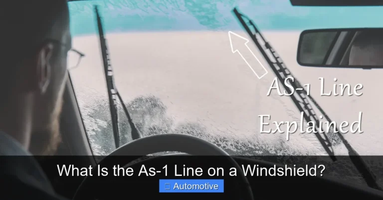 What Is the As-1 Line on a Windshield?