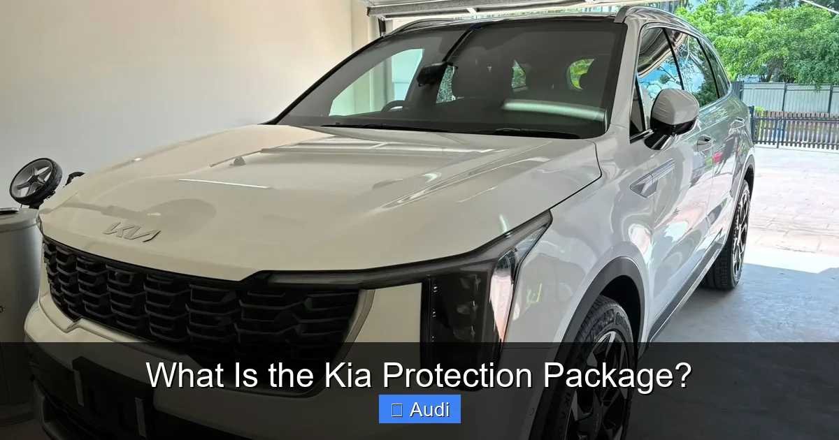 What Is the Kia Protection Package?