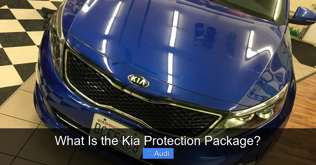What Is the Kia Protection Package?