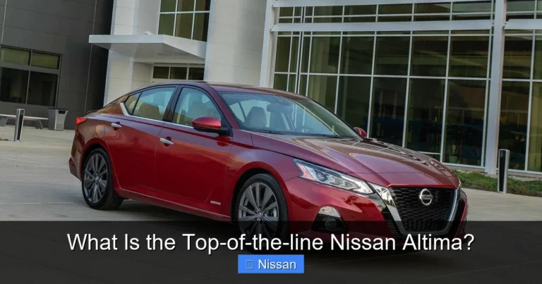What Is the Top-of-the-line Nissan Altima?