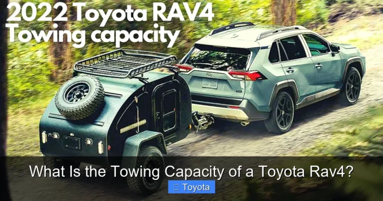 What Is the Towing Capacity of a Toyota Rav4?