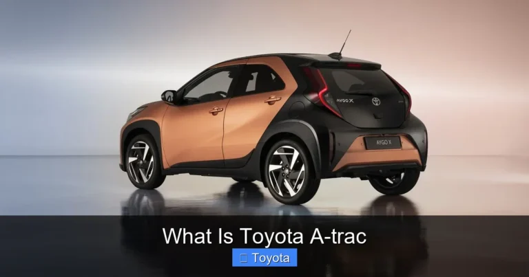 What Is Toyota A-trac