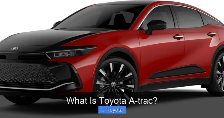What Is Toyota A-trac?