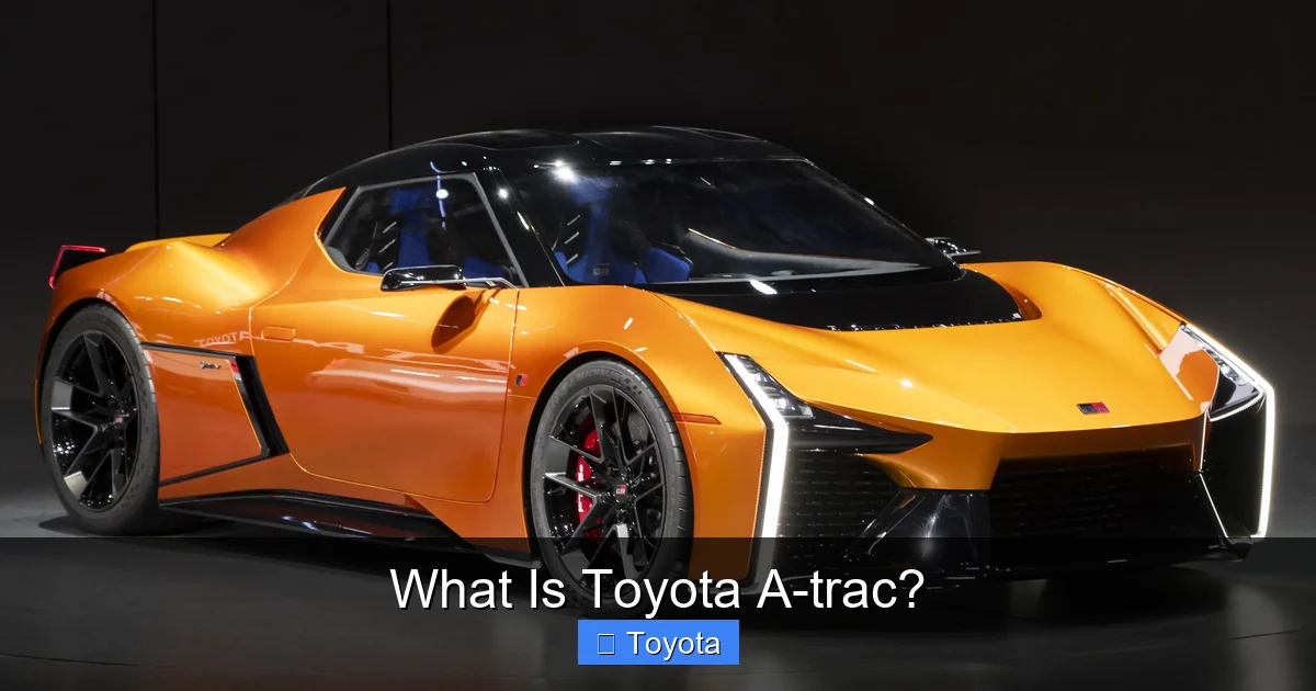 What Is Toyota A-trac?
