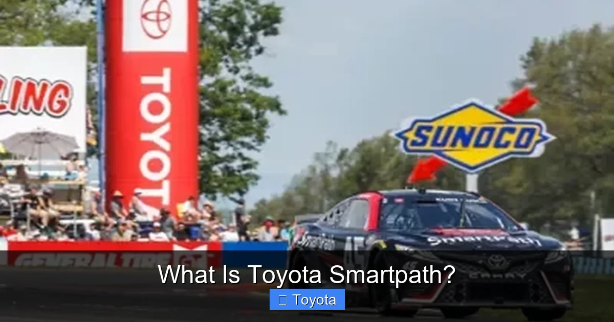 What Is Toyota Smartpath?