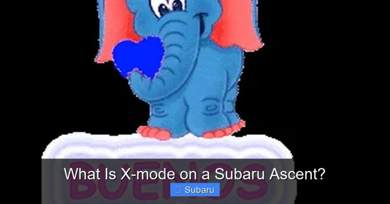 What Is X-mode on a Subaru Ascent?