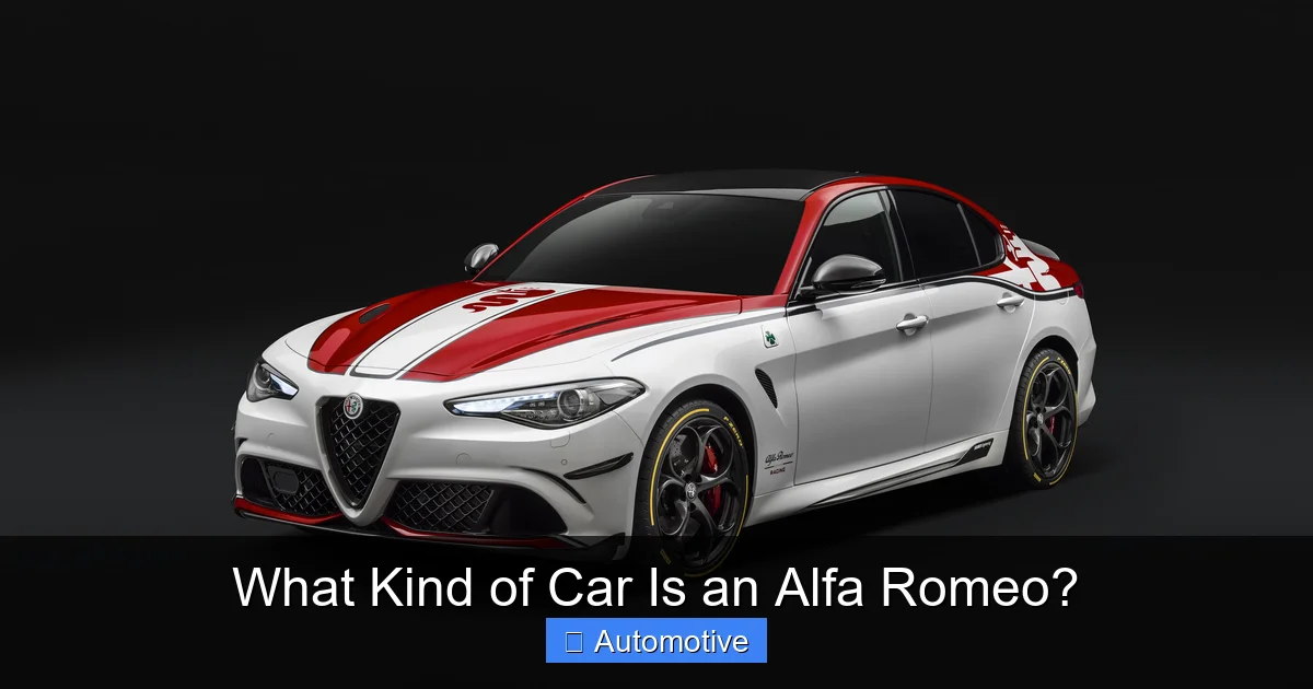 What Kind of Car Is an Alfa Romeo?