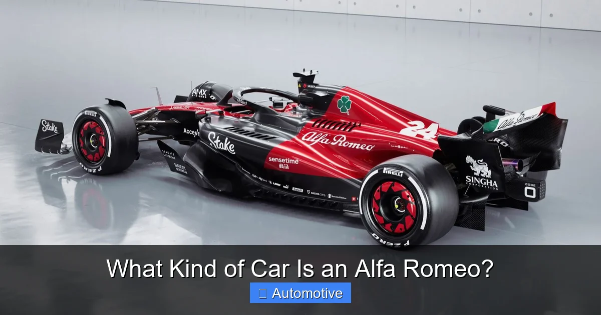 What Kind of Car Is an Alfa Romeo?