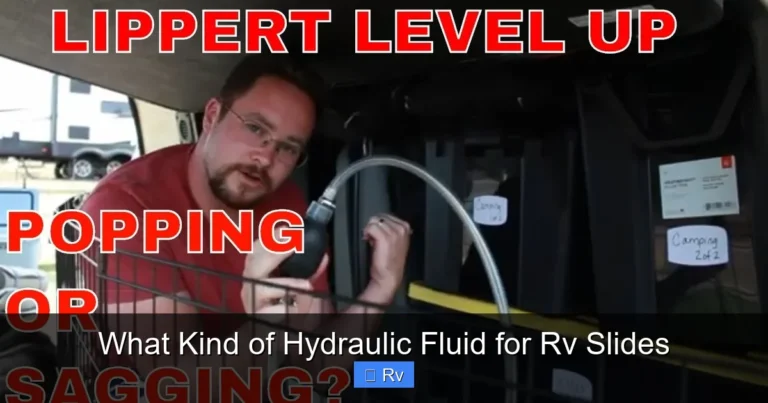 What Kind of Hydraulic Fluid for Rv Slides