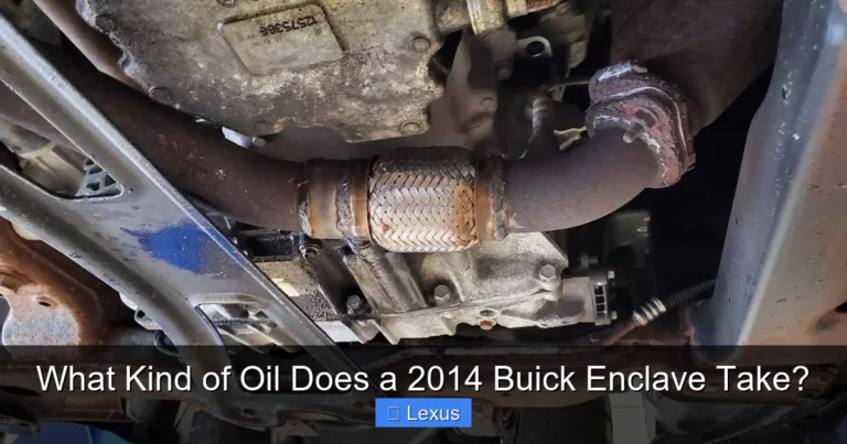 What Kind of Oil Does a 2014 Buick Enclave Take?