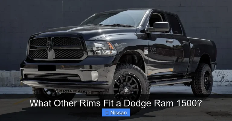 What Other Rims Fit a Dodge Ram 1500?