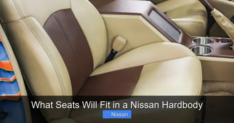 What Seats Will Fit in a Nissan Hardbody