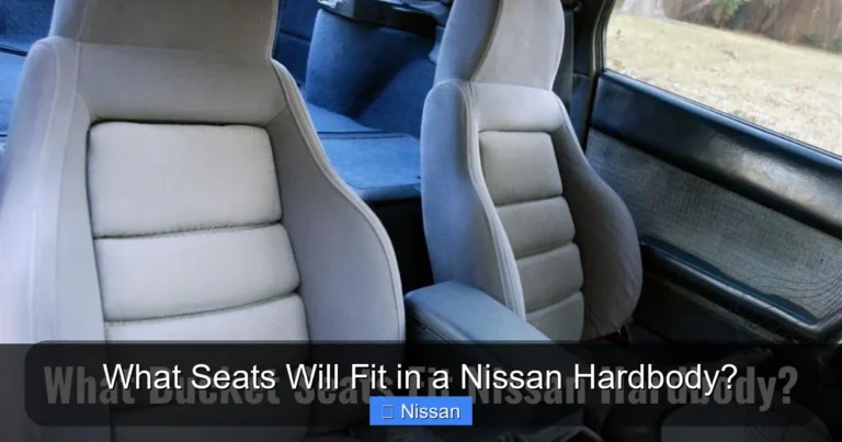 What Seats Will Fit in a Nissan Hardbody?