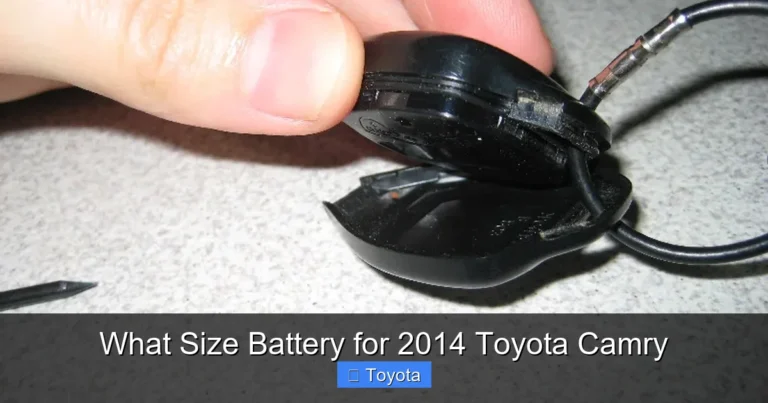 What Size Battery for 2014 Toyota Camry