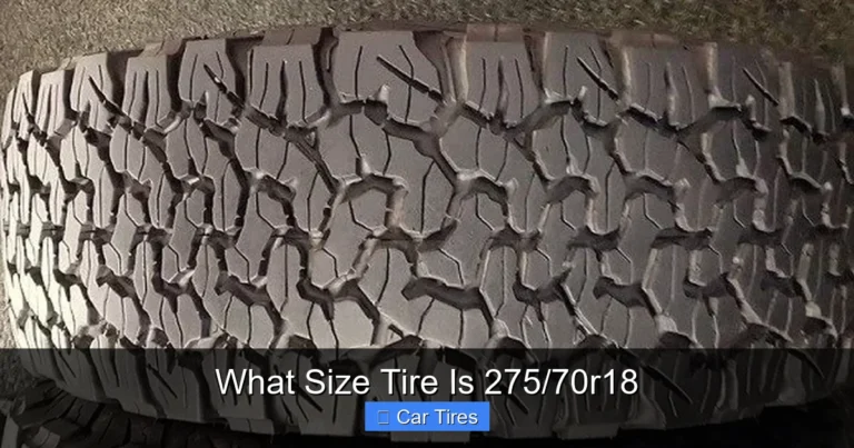 What Size Tire Is 275/70r18