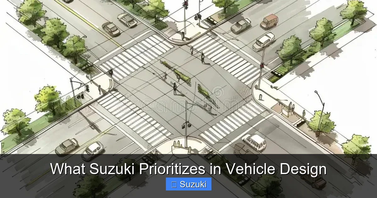 What Suzuki Prioritizes in Vehicle Design