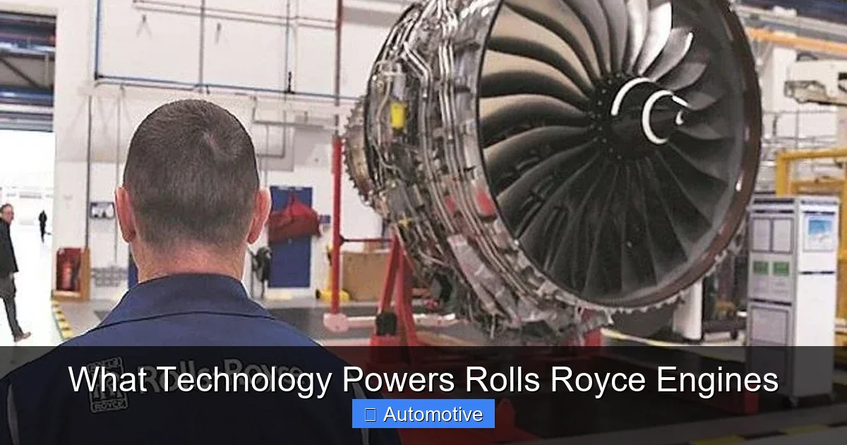 What Technology Powers Rolls Royce Engines