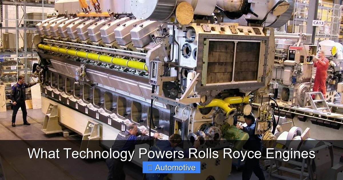 What Technology Powers Rolls Royce Engines