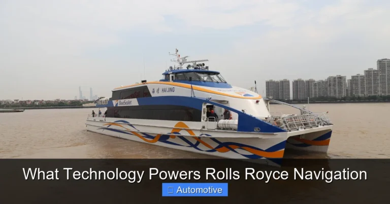 What Technology Powers Rolls Royce Navigation