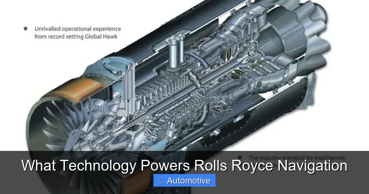 What Technology Powers Rolls Royce Navigation
