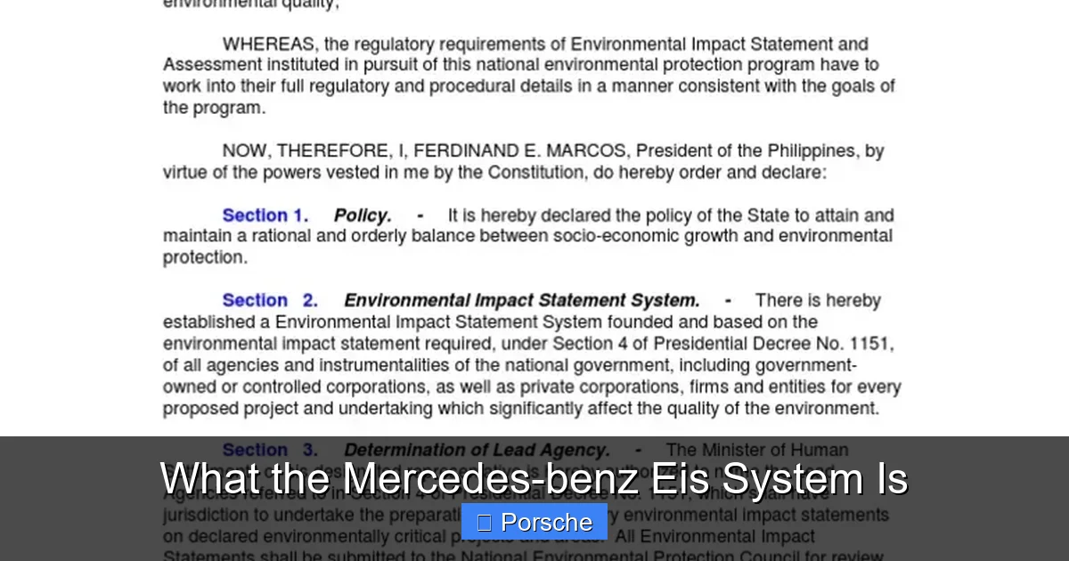 What the Mercedes-benz Eis System Is
