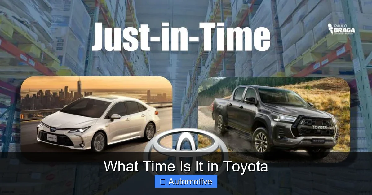 What Time Is It in Toyota