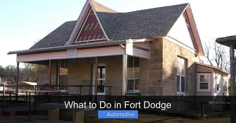 What to Do in Fort Dodge