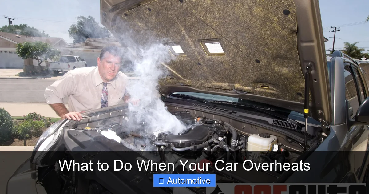 What to Do When Your Car Overheats