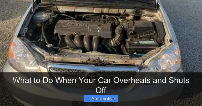 What to Do When Your Car Overheats and Shuts Off