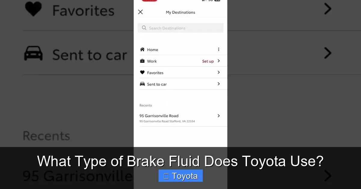 What Type of Brake Fluid Does Toyota Use?
