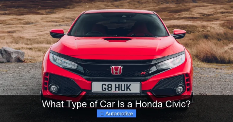 What Type of Car Is a Honda Civic?